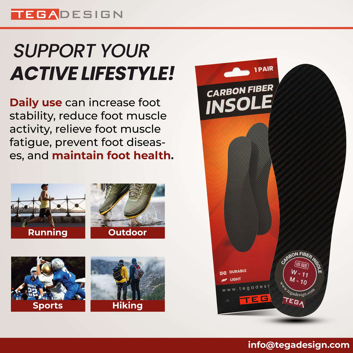turf toe shoe insert graphite plate insole