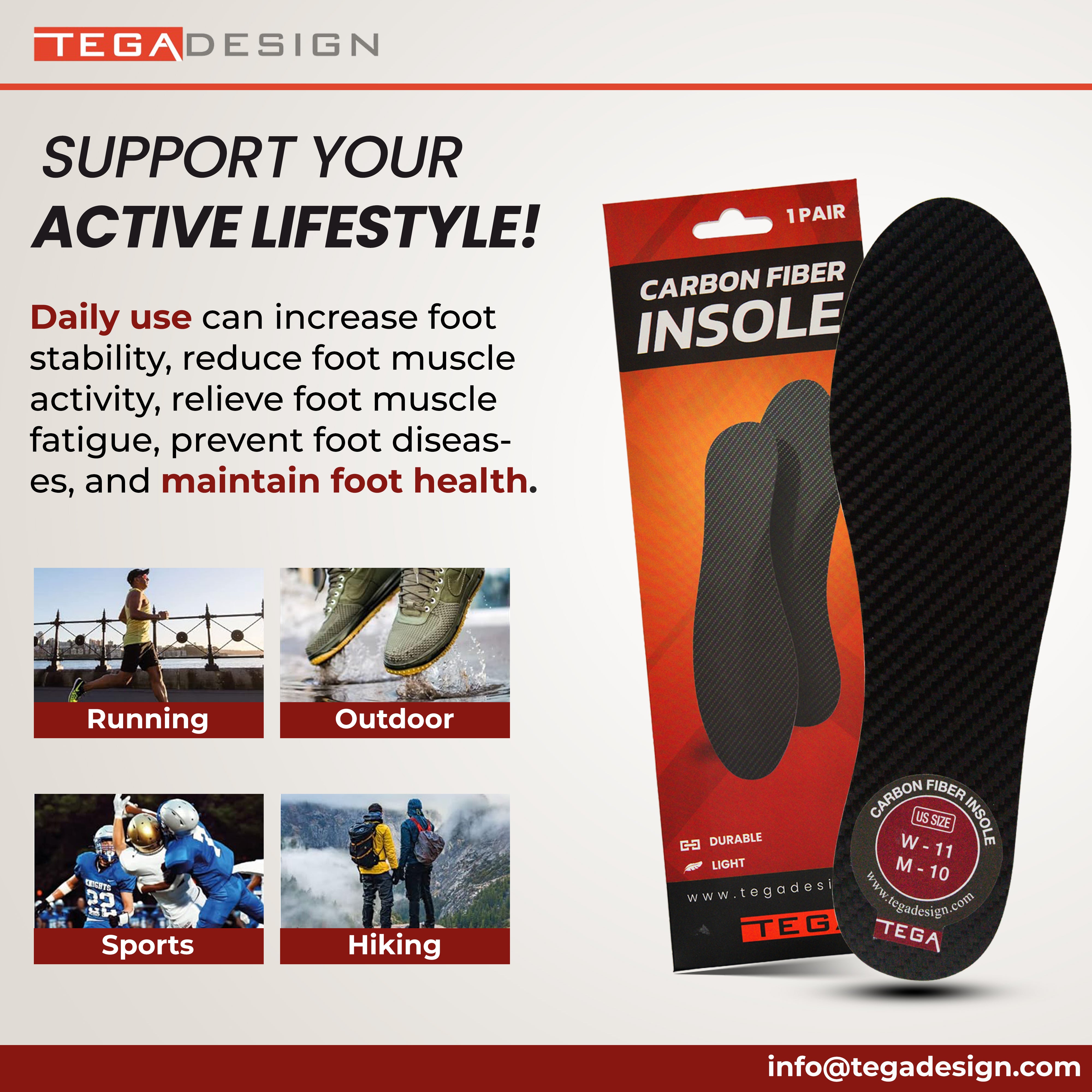 carbon insole steel toe inserts for shoes