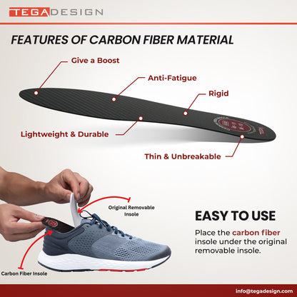 Kid's Carbon Fiber Insole For Idiopathic Toe Walking